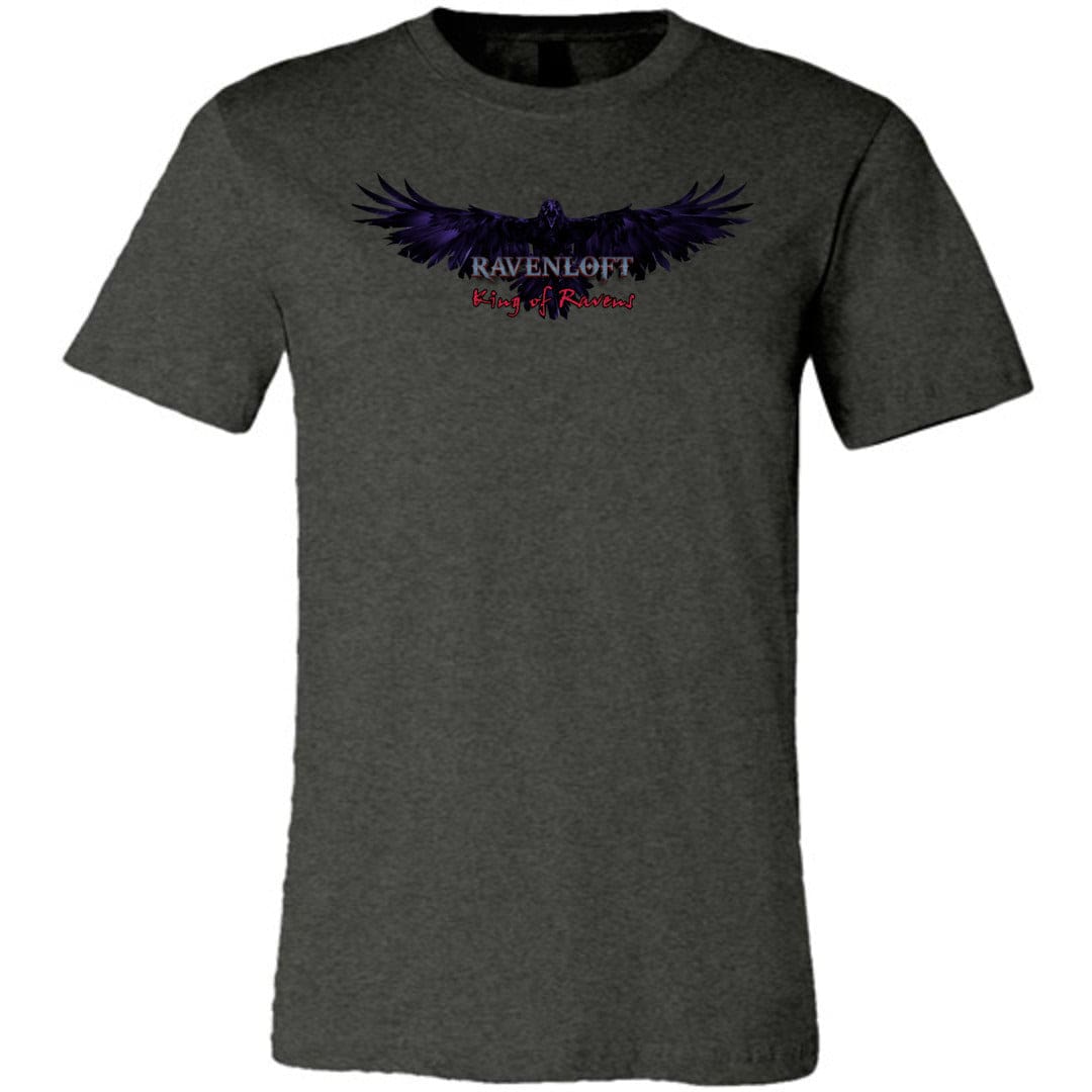 Ravenloft: King of Ravens Unisex Premium Tee - Dark Grey Heather / XS