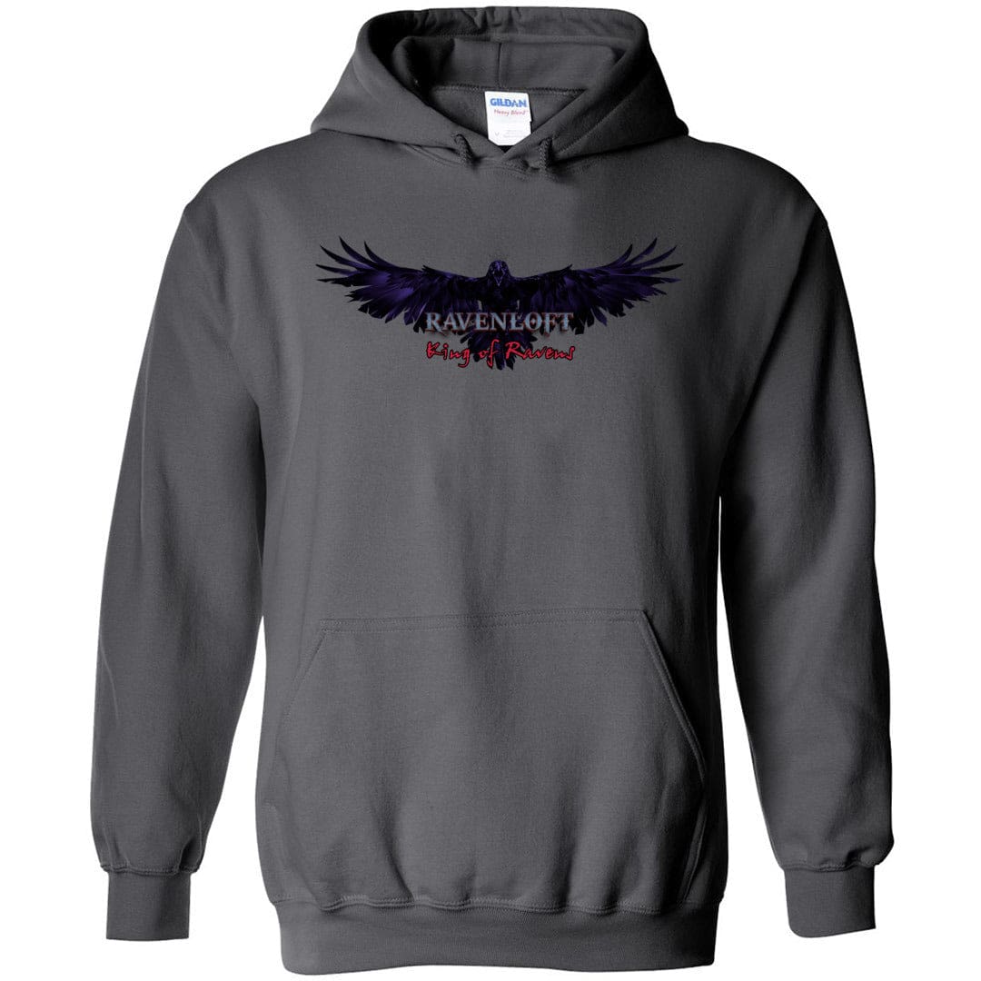 Ravenloft: King of Ravens Unisex Pullover Hoodie - Charcoal / S