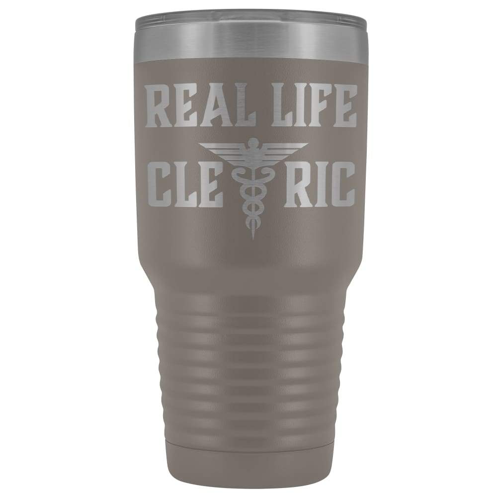 Real Life Cleric 30oz Vacuum Tumbler - Pewter - Tumblers