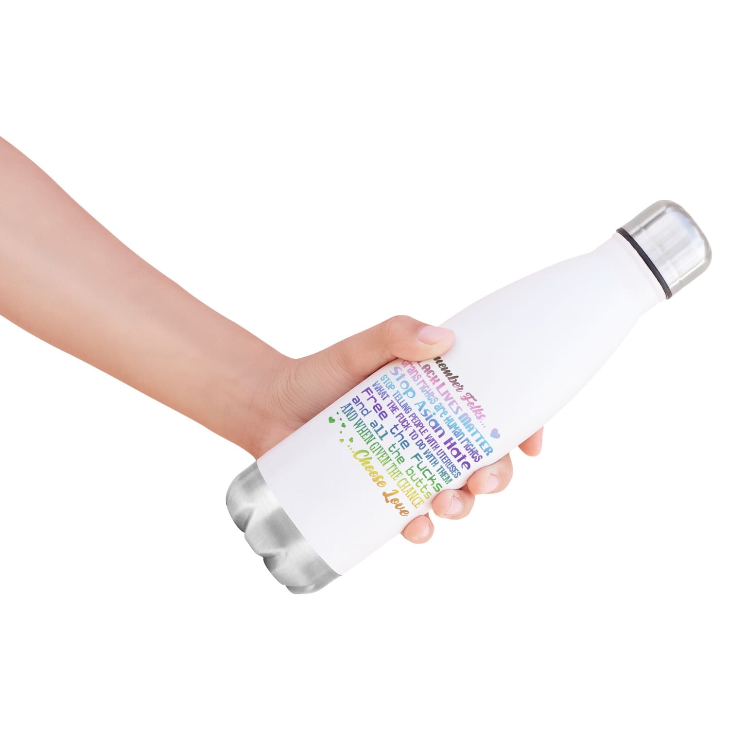 Remember Folks... 20oz Insulated Water Bottle - Water Bottle