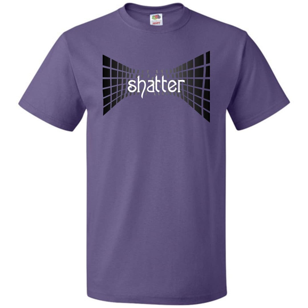 Shatter Dark Unisex Classic Tee - Purple / S