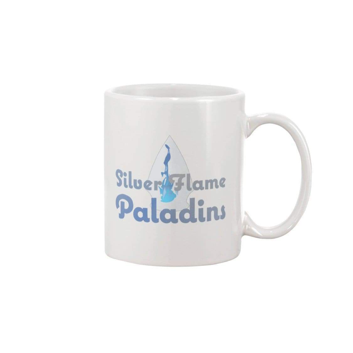 Silver Flame Paladins 11oz Coffee Mug - Mugs