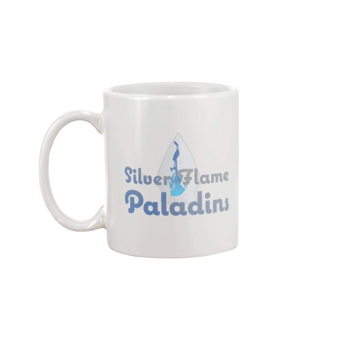 Silver Flame Paladins 11oz Coffee Mug - White / 11OZ - Mugs