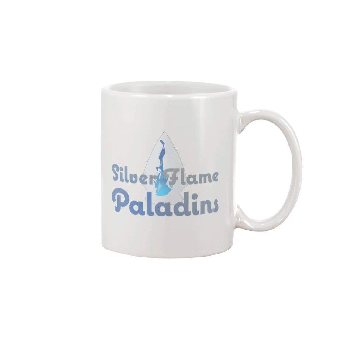 Silver Flame Paladins 15oz Coffee Mug - Mugs