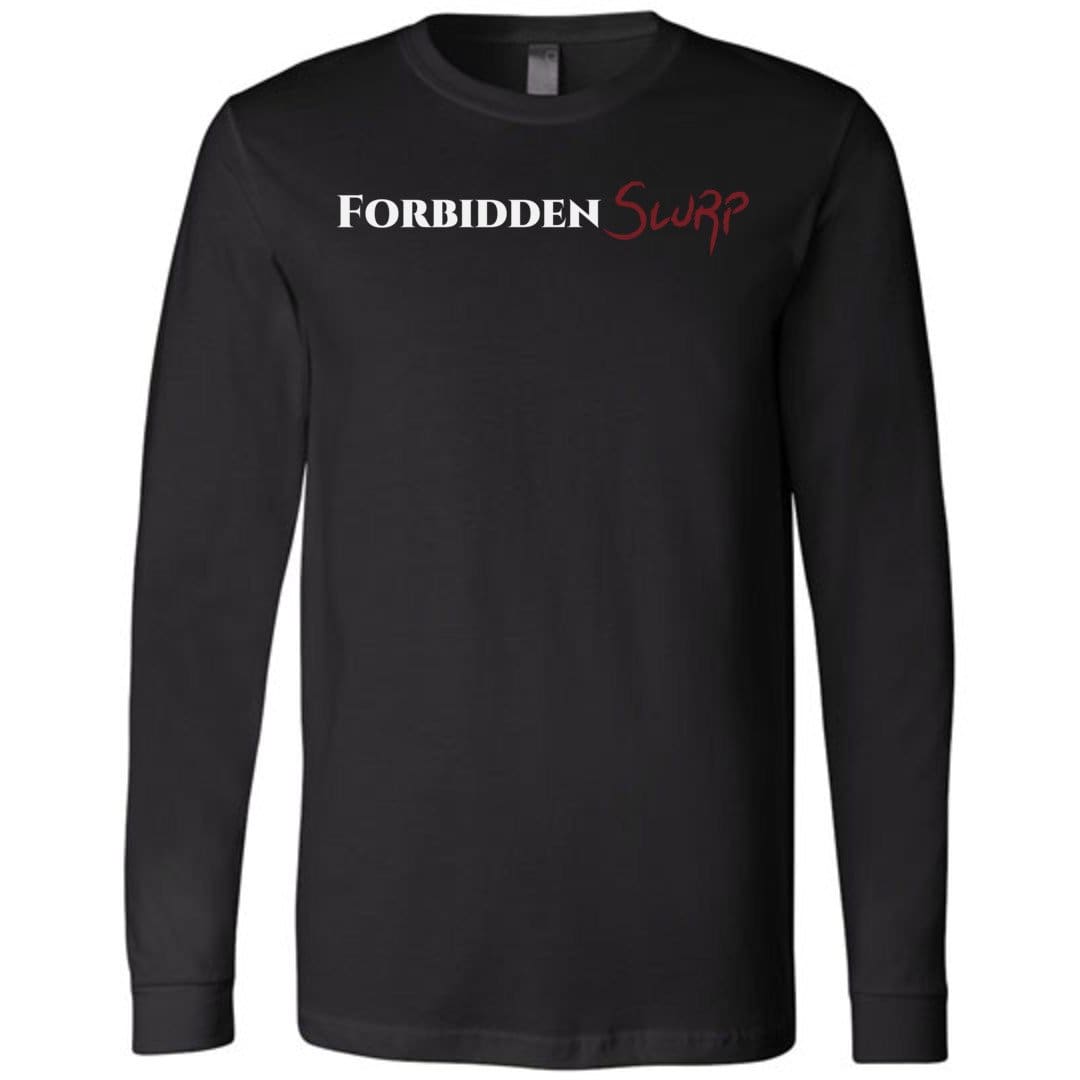 SoulBearRPG Forbidden Slurp Unisex Premium Long Sleeve Tee - Black / XS