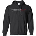 SoulBearRPG Forbidden Slurp Unisex Zip Hoodie - Black / S