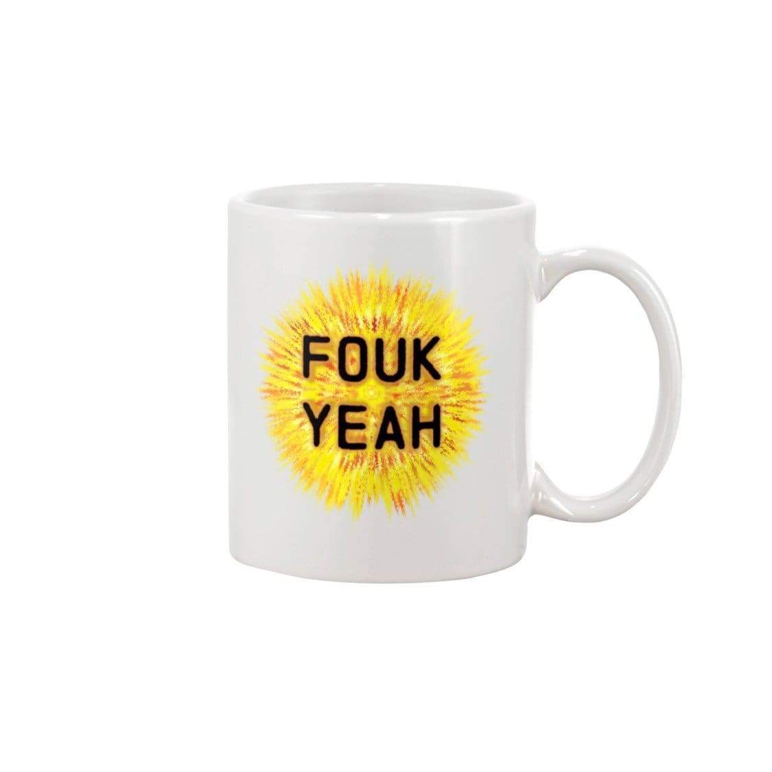 SoulBearRPG Fouk Yeah 11oz Coffee Mug - White / 11OZ - Mugs