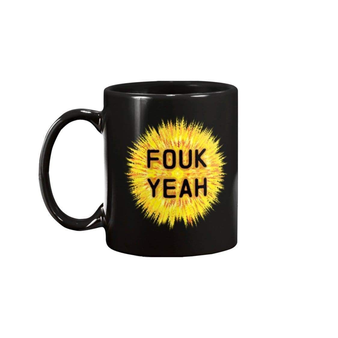 SoulBearRPG Fouk Yeah 15oz Coffee Mug - Black / 15OZ - Mugs