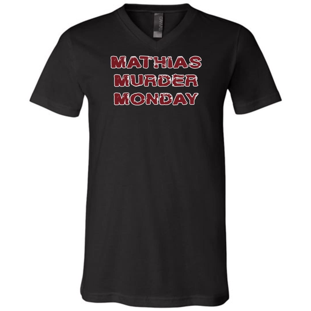 SoulBearRPG MMM Unisex Premium V-Neck Tee - Black / S