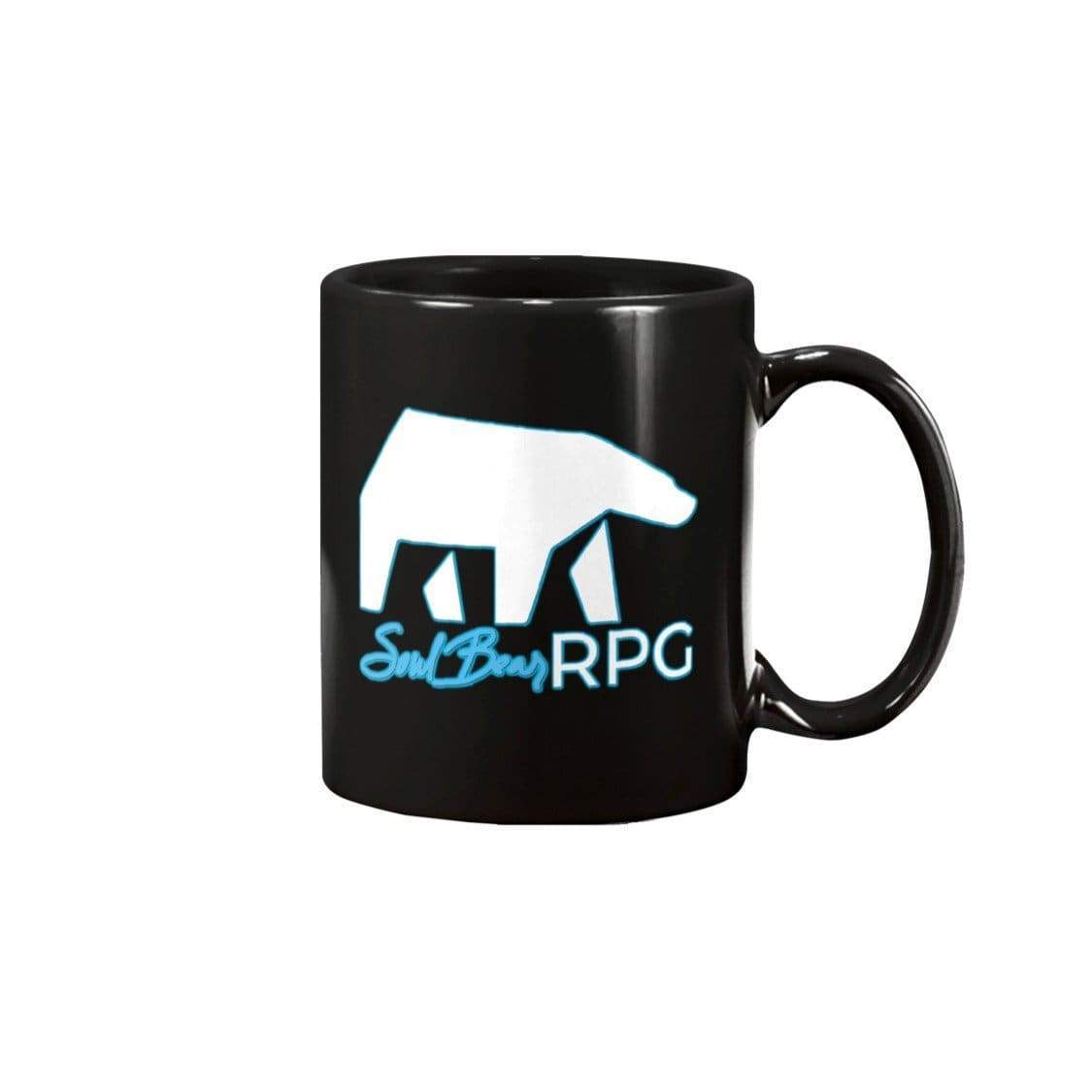 SoulBearRPG Signature Bear Logo 11oz Coffee Mug - Black / 11OZ - Mugs