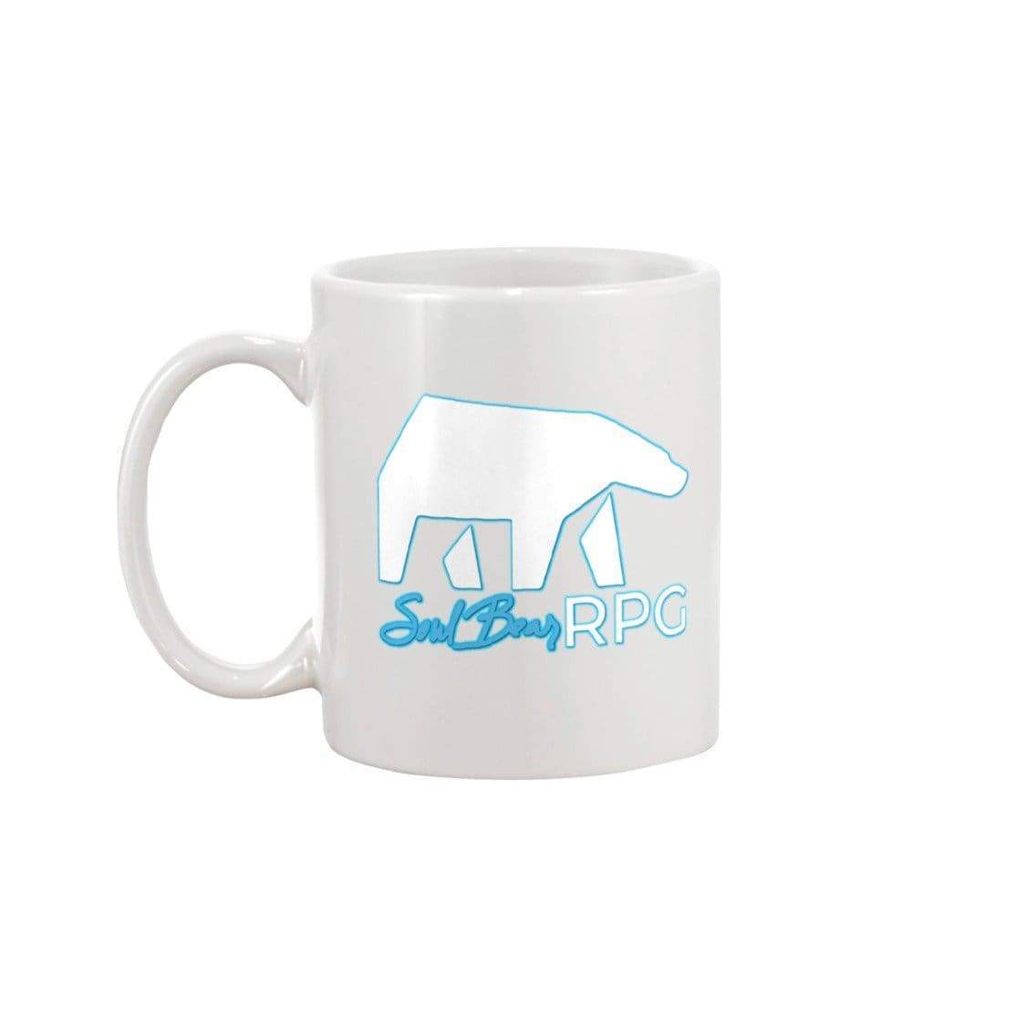 SoulBearRPG Signature Bear Logo 11oz Coffee Mug - White / 11OZ - Mugs