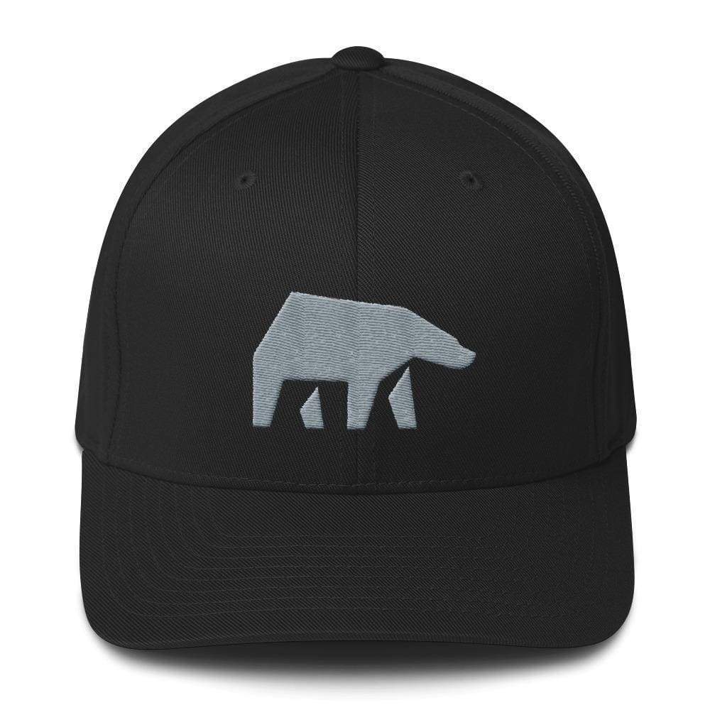 SBRPG SoulBearRPG Bear Logo Structured Twill Cap - Black / S/M