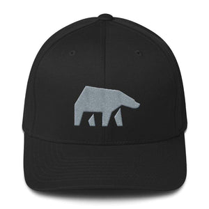 SBRPG SoulBearRPG Bear Logo Structured Twill Cap - Black / S/M