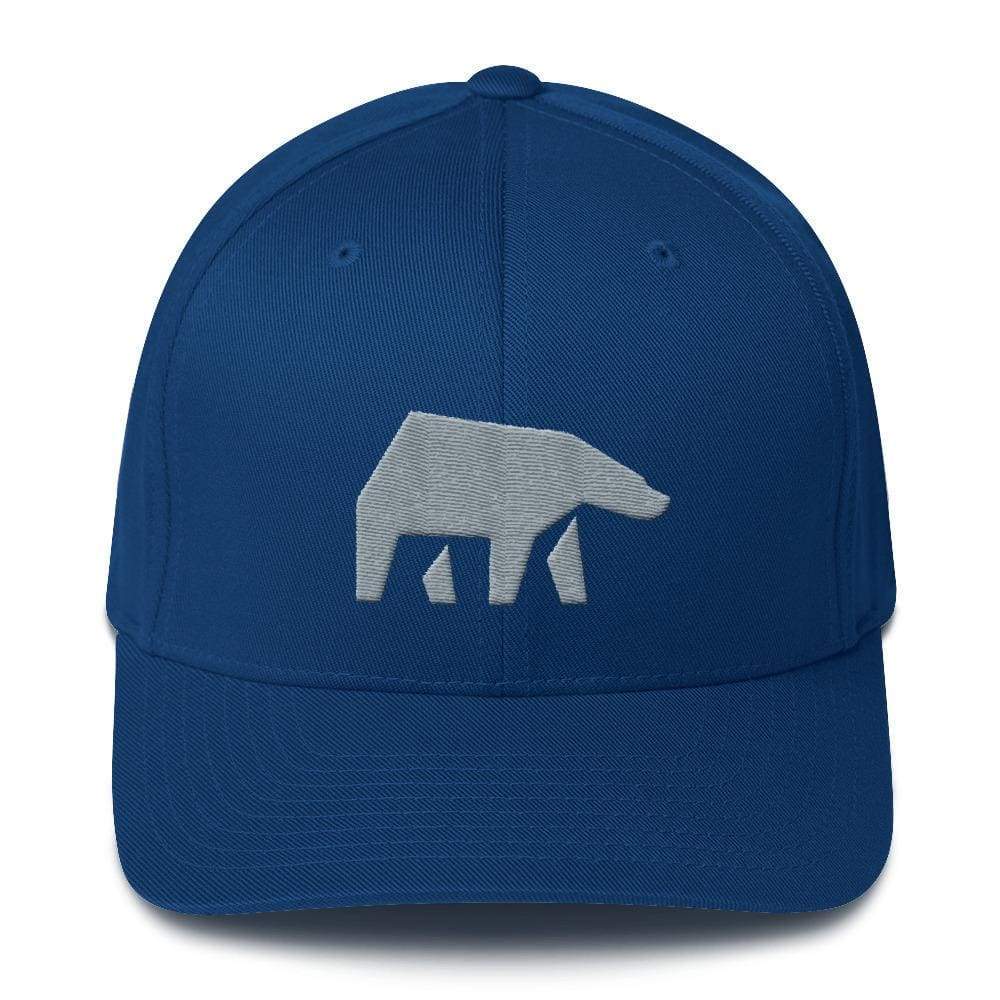 SBRPG SoulBearRPG Bear Logo Structured Twill Cap - Royal Blue / S/M