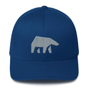 SBRPG SoulBearRPG Bear Logo Structured Twill Cap - Royal Blue / S/M