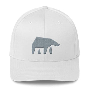 SBRPG SoulBearRPG Bear Logo Structured Twill Cap - White / S/M