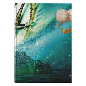 Steampunk Time Wave Hardcover Journal - Small (5.75 x 8) - Journals