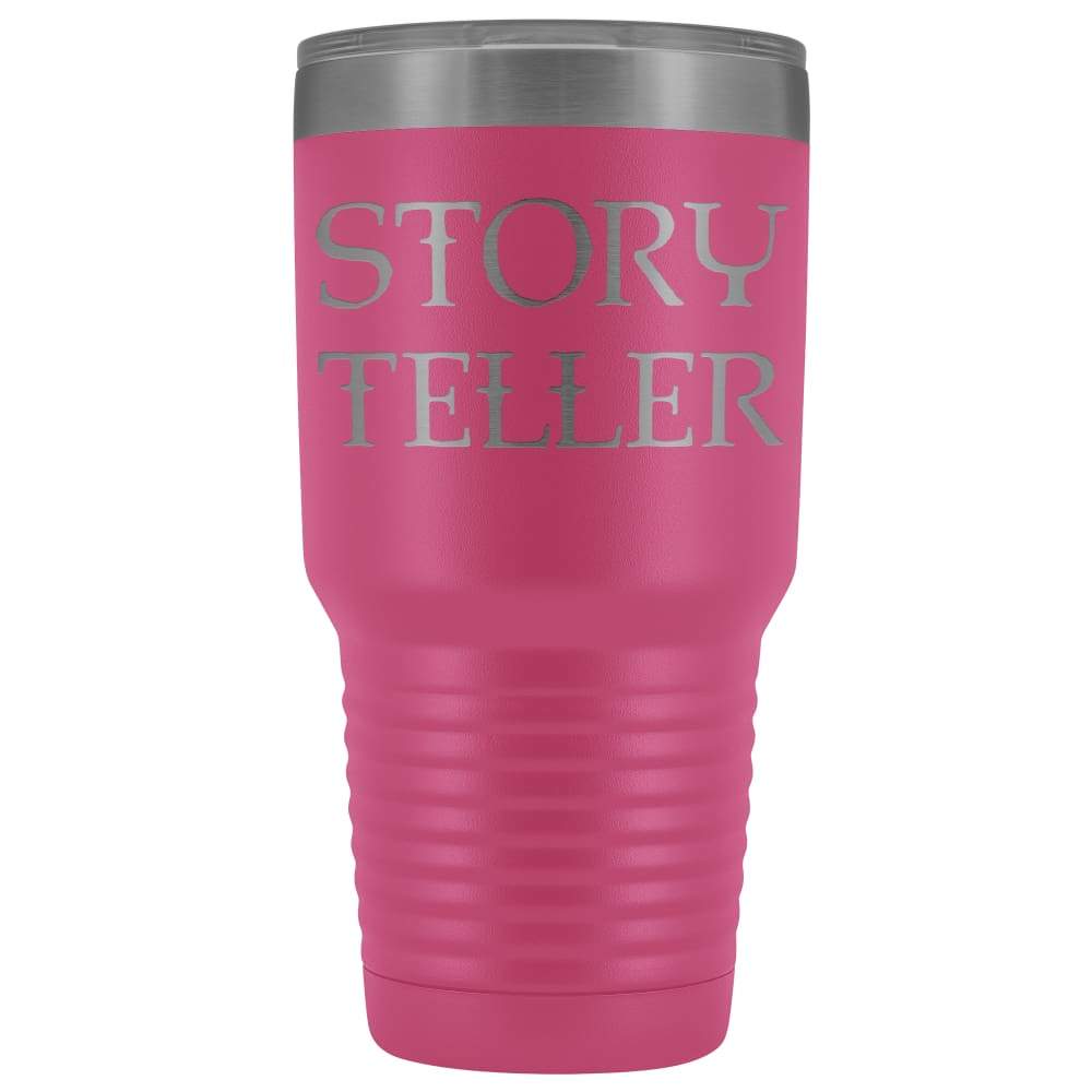 Story Teller 30oz Vacuum Tumbler - Pink - Tumblers