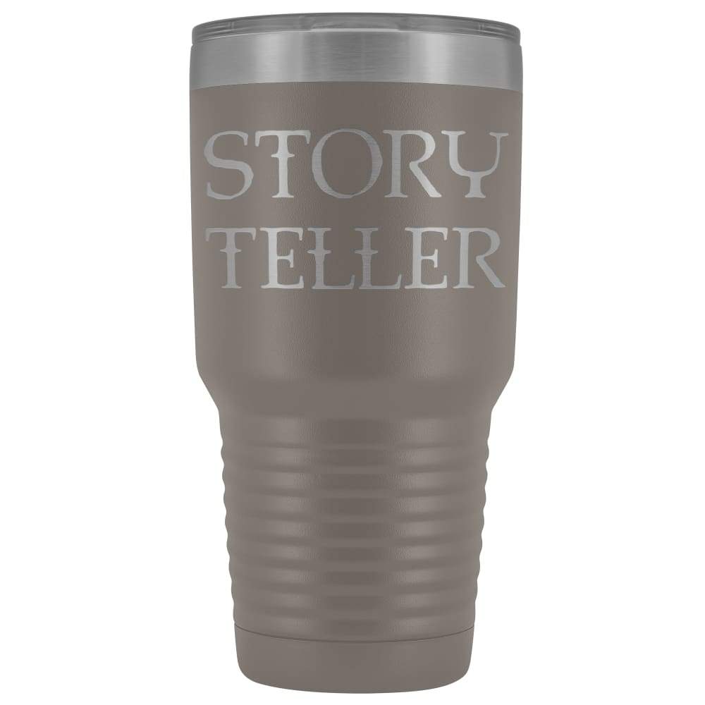 Story Teller 30oz Vacuum Tumbler - Pewter - Tumblers