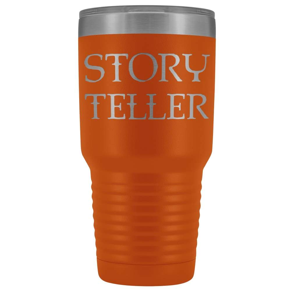 Story Teller 30oz Vacuum Tumbler - Orange - Tumblers
