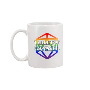 Tabletop Gaymer Class 11oz Coffee Mug - White / 11OZ - Mugs