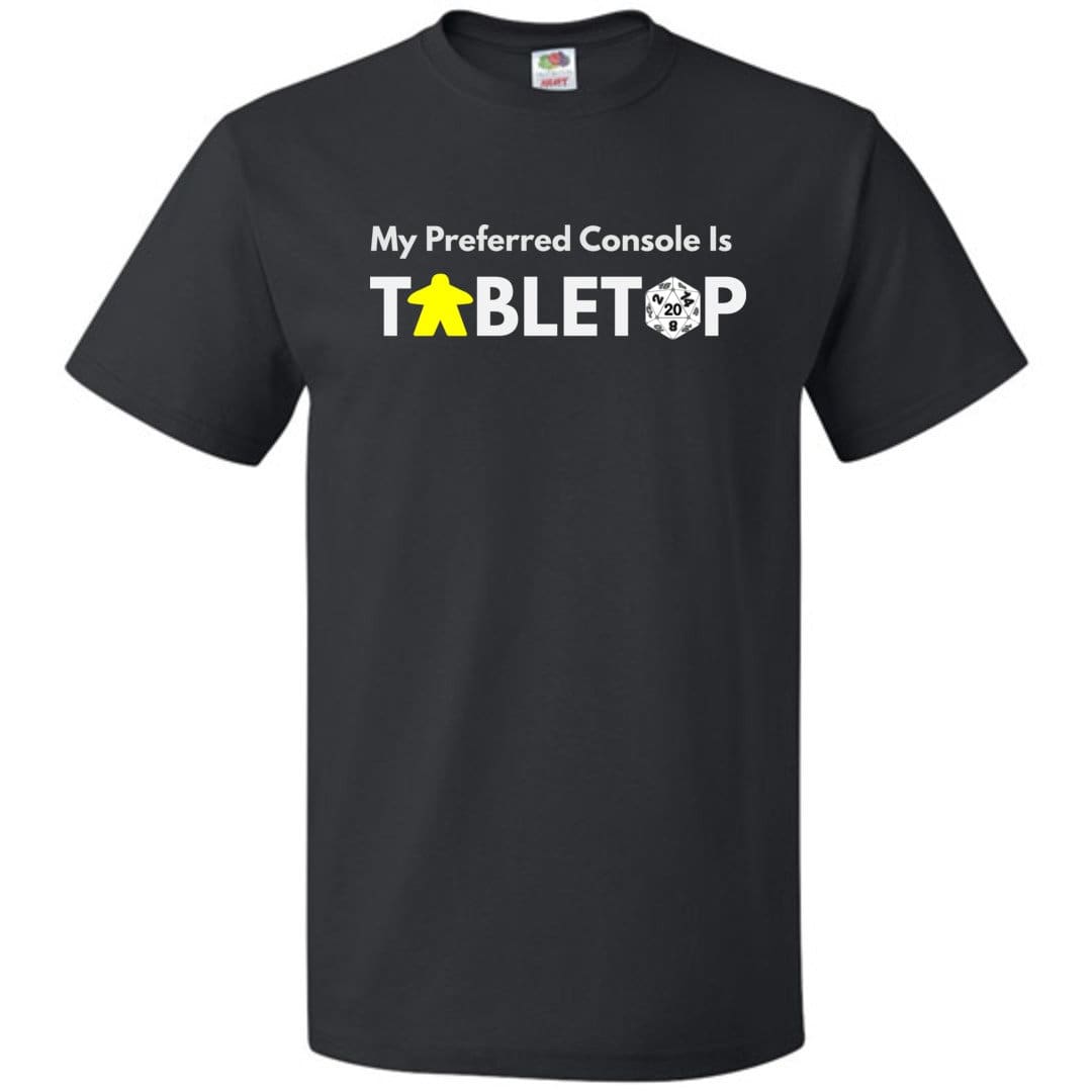 Tabletop Preferred Unisex Classic Tee - Black / S
