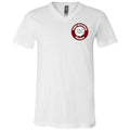 Team Butthole Member Unisex Premium V-Neck Tee - White / S