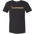 The Clappening Unisex Premium Tee - Black Heather / XS