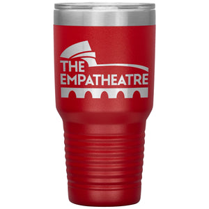 The Empatheatre Logo 30oz Vacuum Tumbler - Red - Tumblers