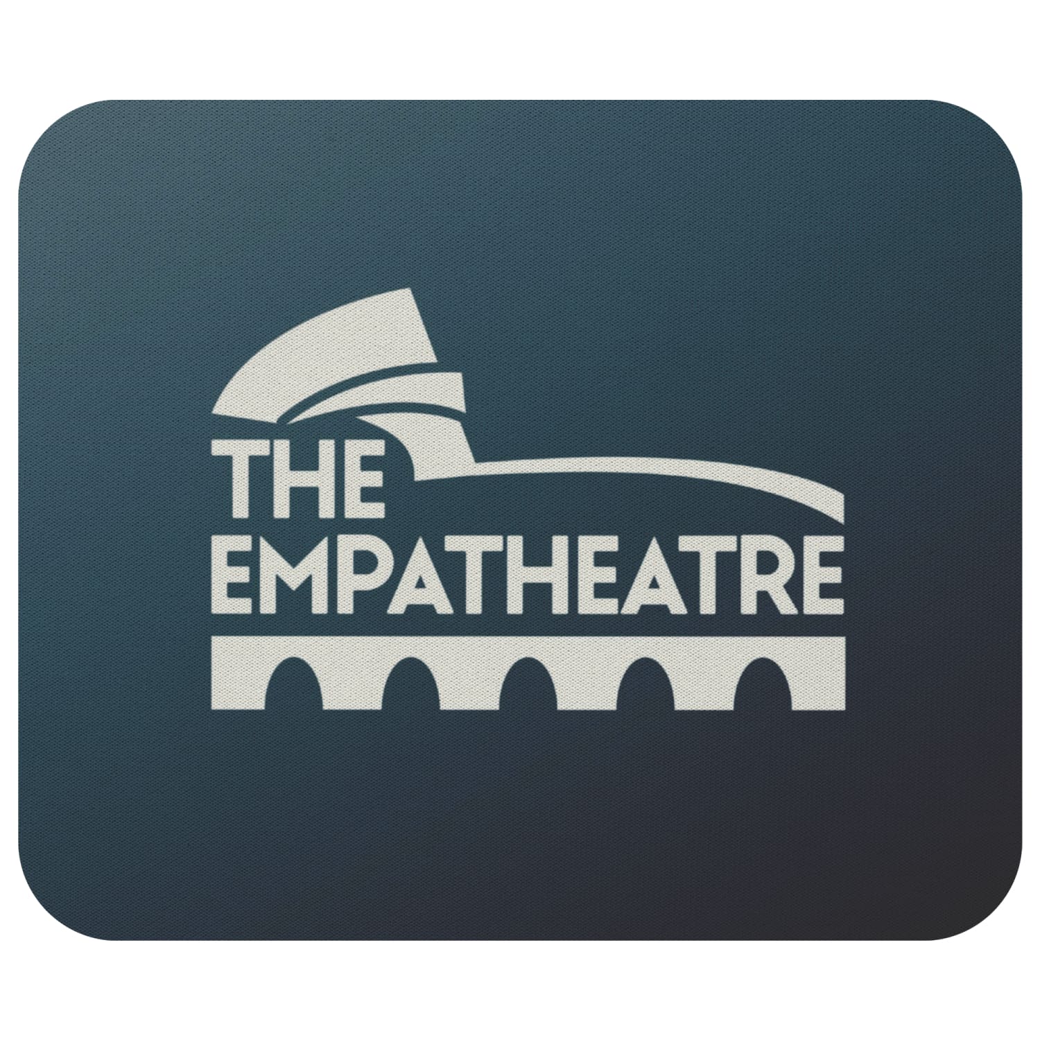 The Empatheatre Logo Mousepads (2 designs) - Emp_WhTeal - Mousepads
