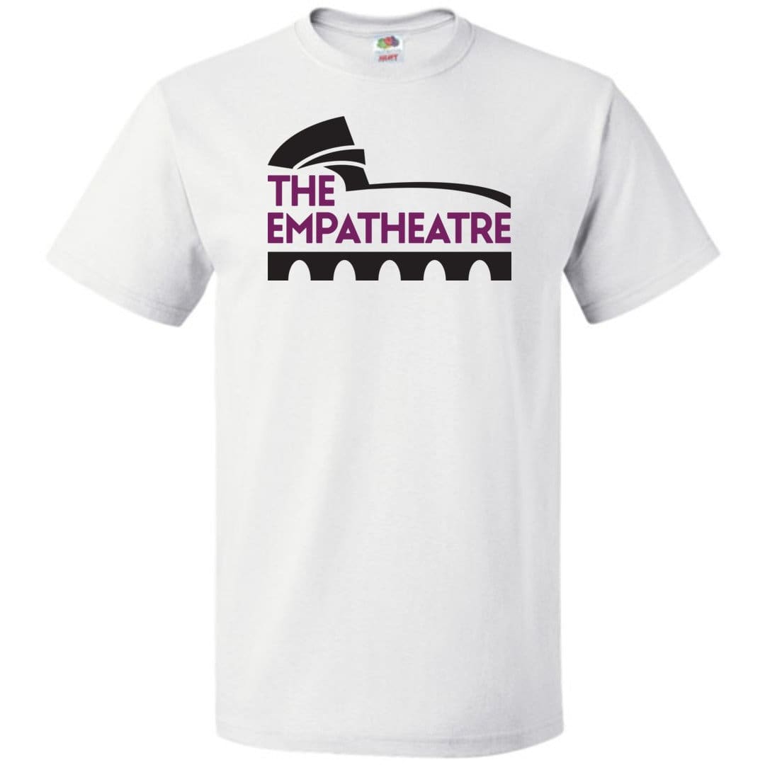The Empatheatre Logo Purple/Black Unisex Classic Tee - White / S