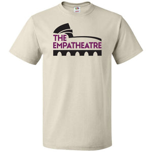 The Empatheatre Logo Purple/Black Unisex Classic Tee - Natural / S