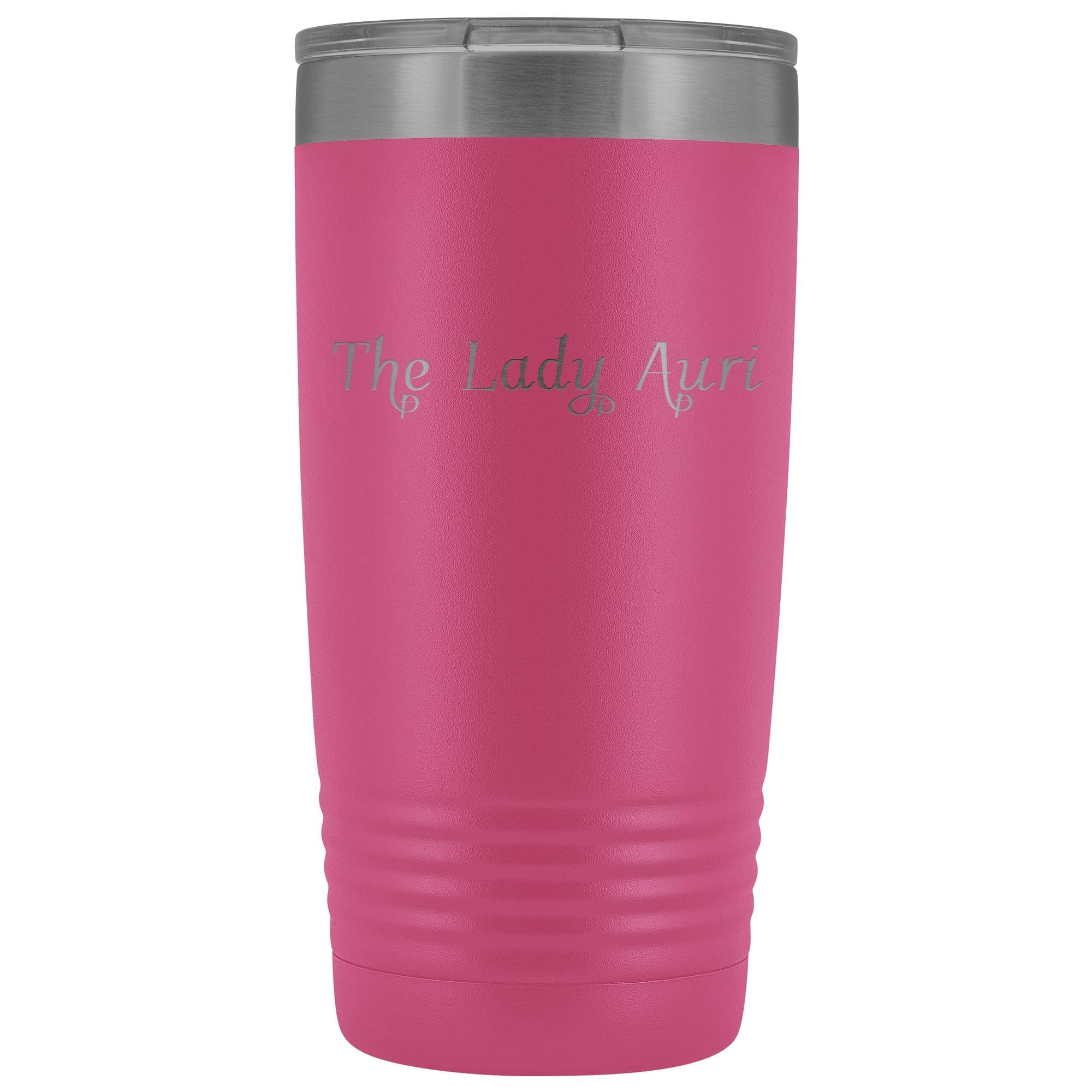 The Lady Auri - The Lady Auri 20oz Vacuum Tumbler - Pink - Tumblers