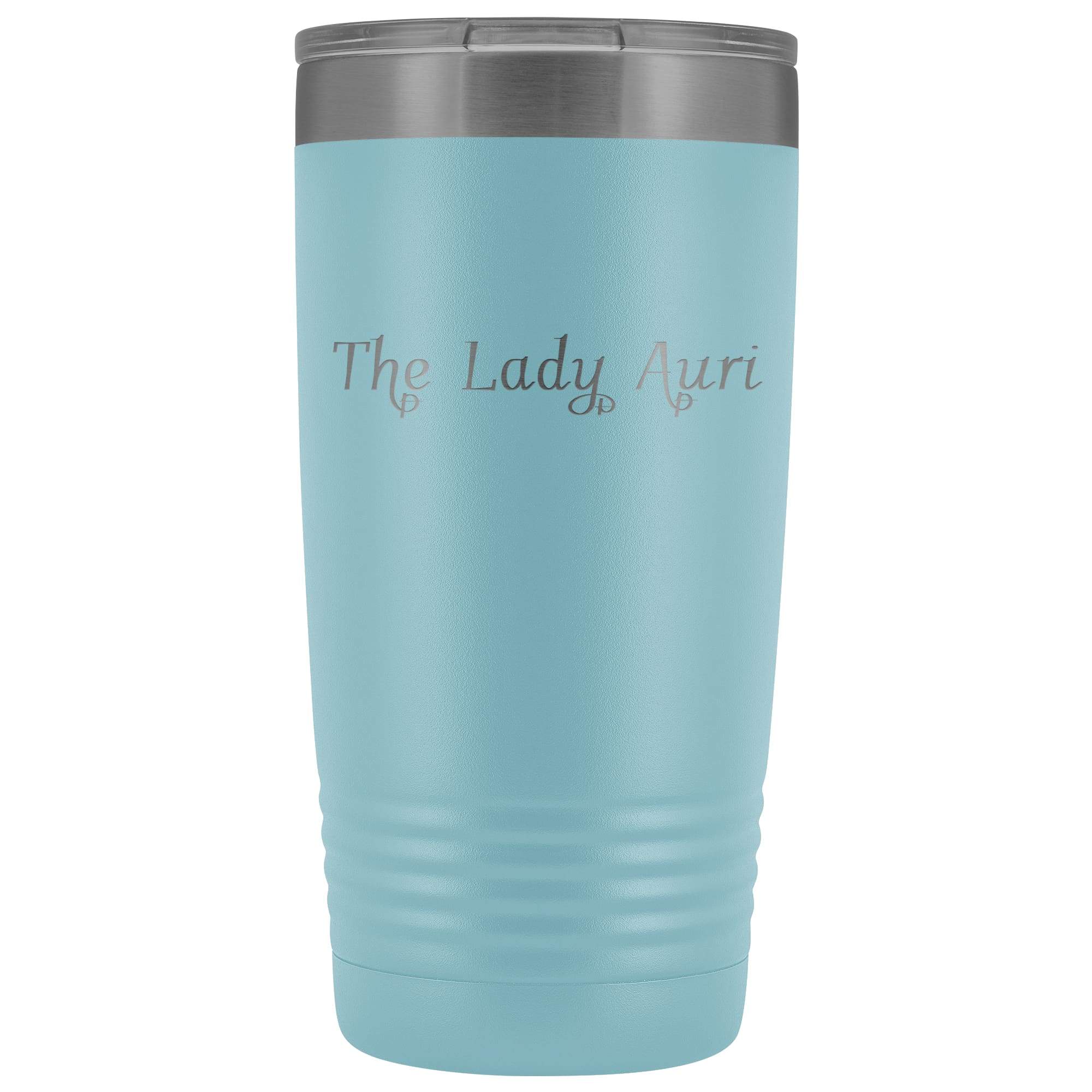 The Lady Auri - The Lady Auri 20oz Vacuum Tumbler - Light Blue - Tumblers