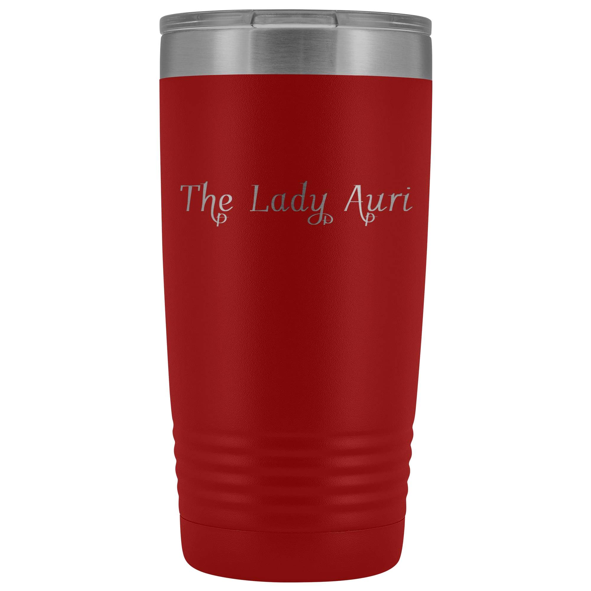 The Lady Auri - The Lady Auri 20oz Vacuum Tumbler - Red - Tumblers