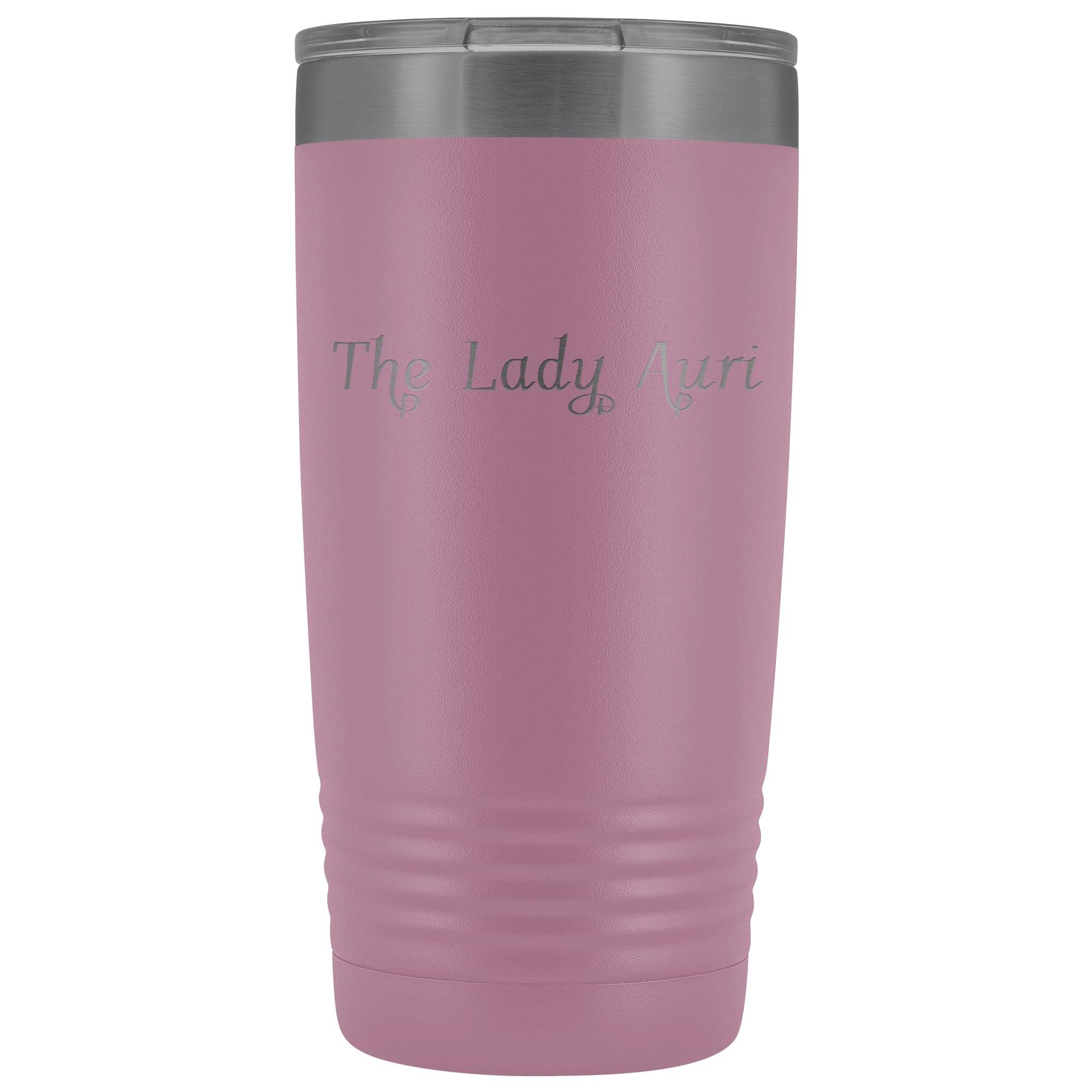 The Lady Auri - The Lady Auri 20oz Vacuum Tumbler - Light Purple - Tumblers