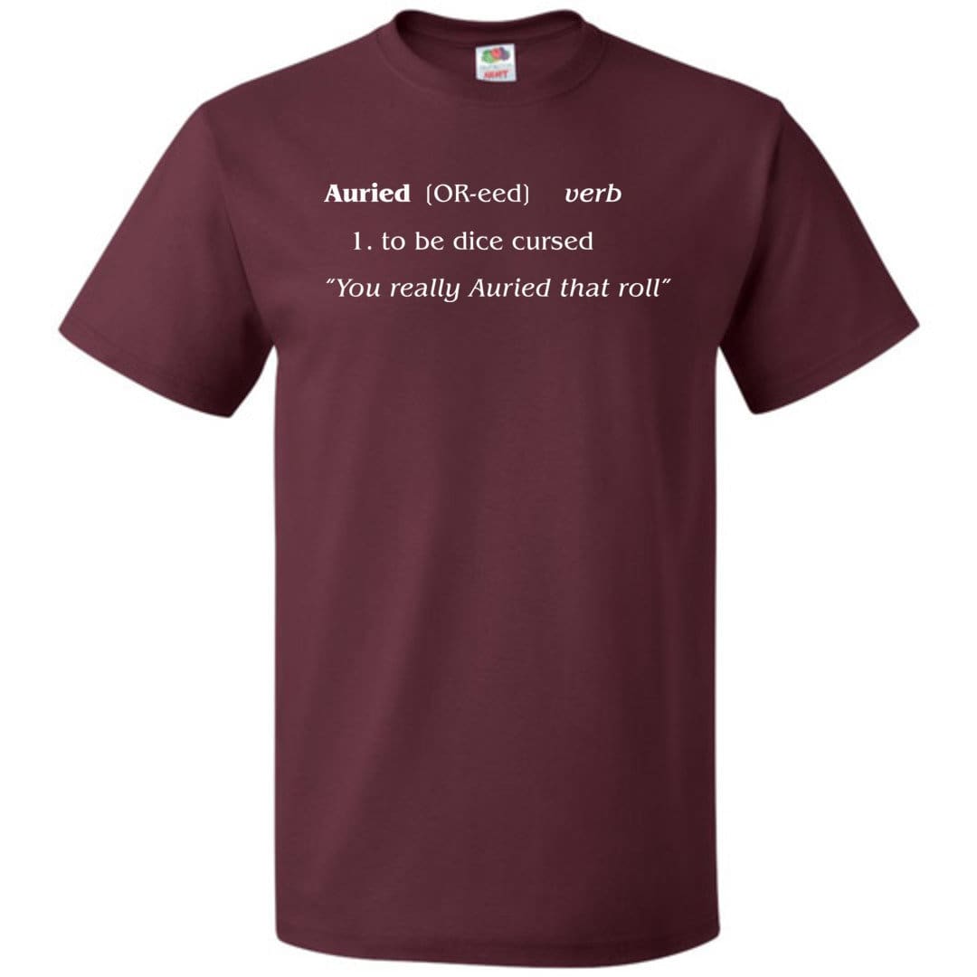 The Lady Auri - Auried by Definition Unisex Classic Tee - Maroon / S