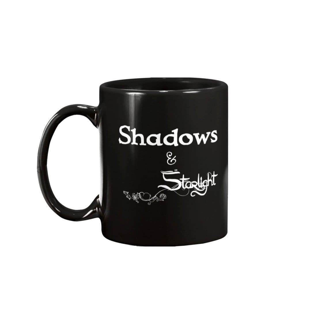 The Lady Auri - Shadows & Starlight 15oz Coffee Mug - Black / 15OZ - Mugs