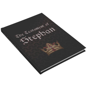 The Testament of Stephan Hardcover Journal - Office