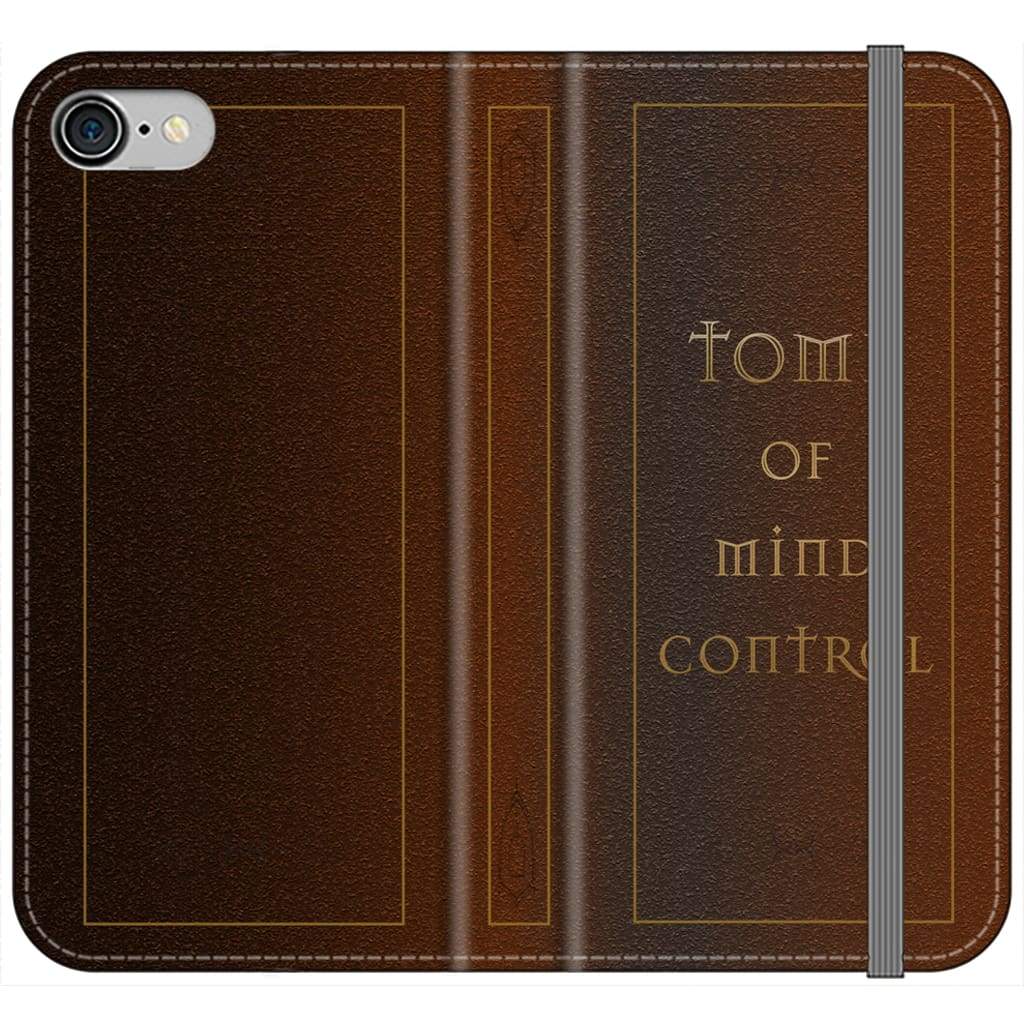 Tome Of Mind Control Folio Phone Case - iPhone 7