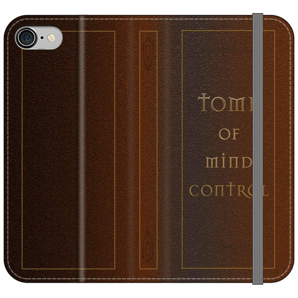 Tome Of Mind Control Folio Phone Case - iPhone 8