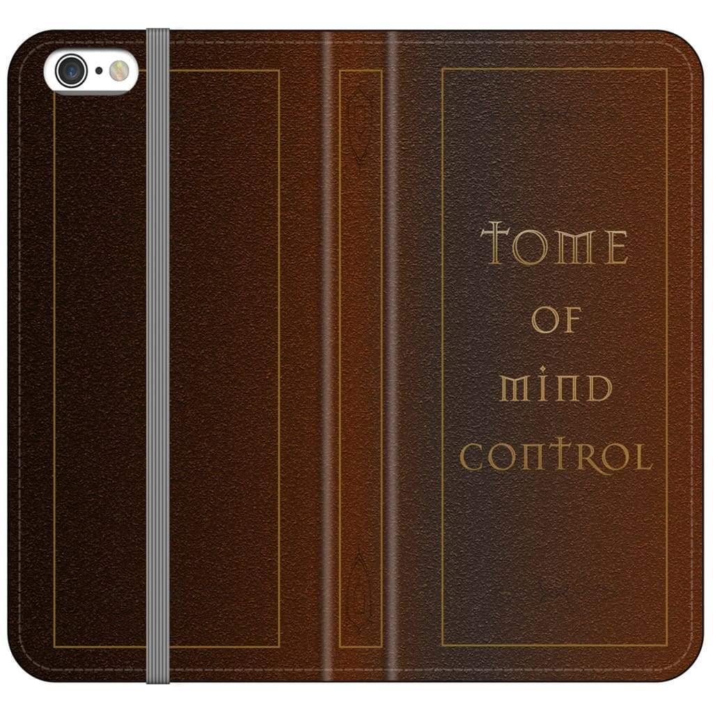 Tome Of Mind Control Folio Phone Case - iPhone 6s Plus