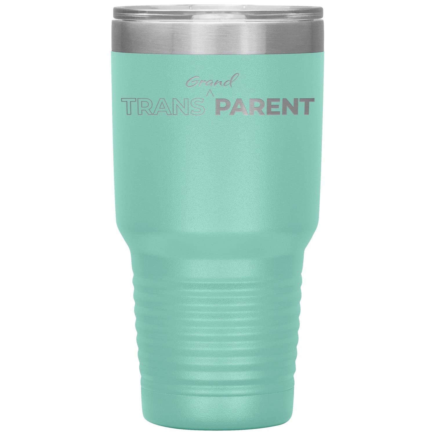 Trans Grand Parent 30oz Vacuum Tumbler - Teal - Tumblers
