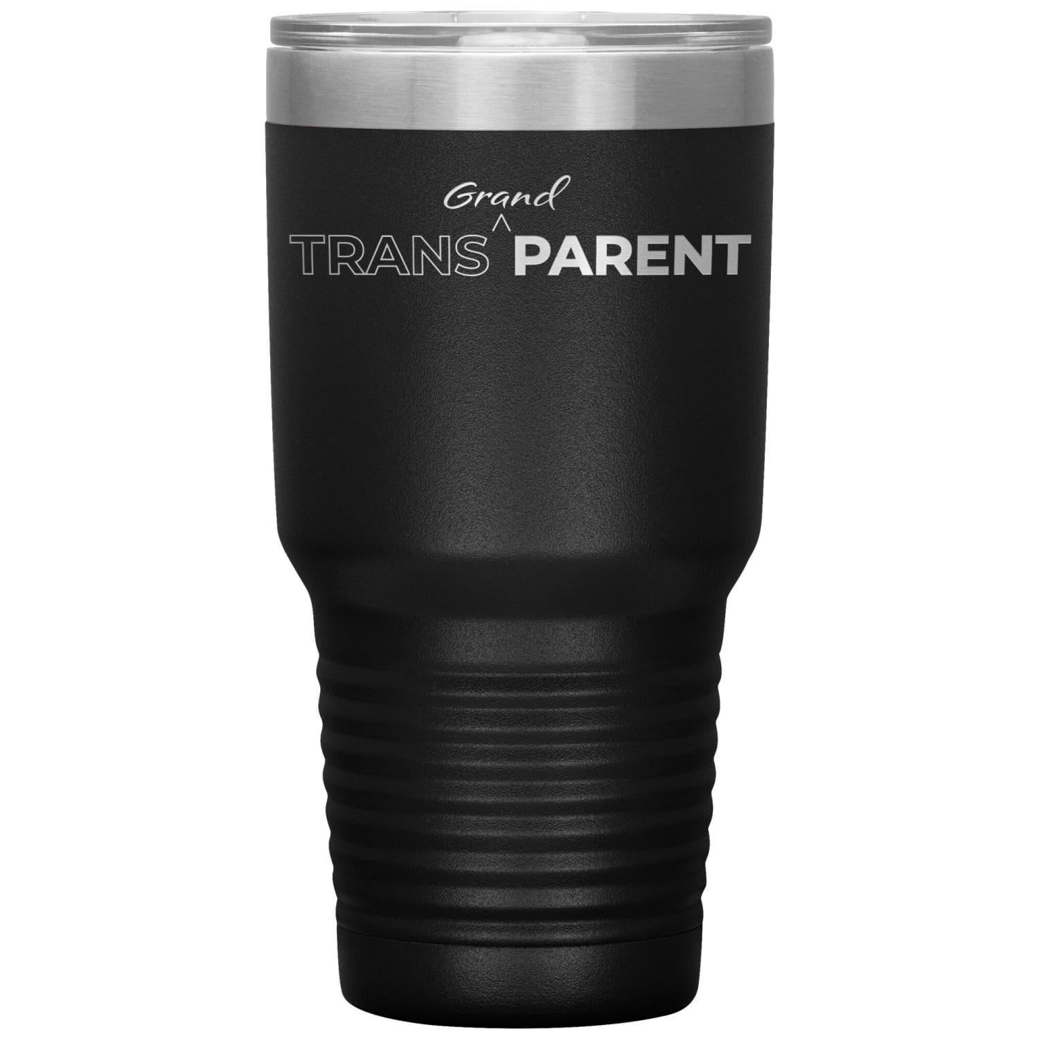 Trans Grand Parent 30oz Vacuum Tumbler - Black - Tumblers