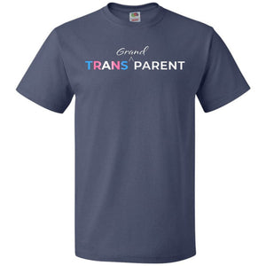 Trans Grand Parent Unisex Classic Tee - Denim / S