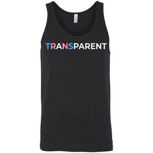 TransPARENT Unisex Premium Tank - Black / S