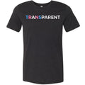 TransPARENT Unisex Premium Tee - Black Heather / XS