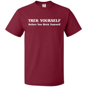 Trek Yourself Unisex Classic Tee - Cardinal / S