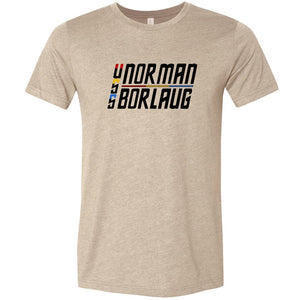 USS Norman Borlaug Unisex Premium Tee - Heather Tan / S
