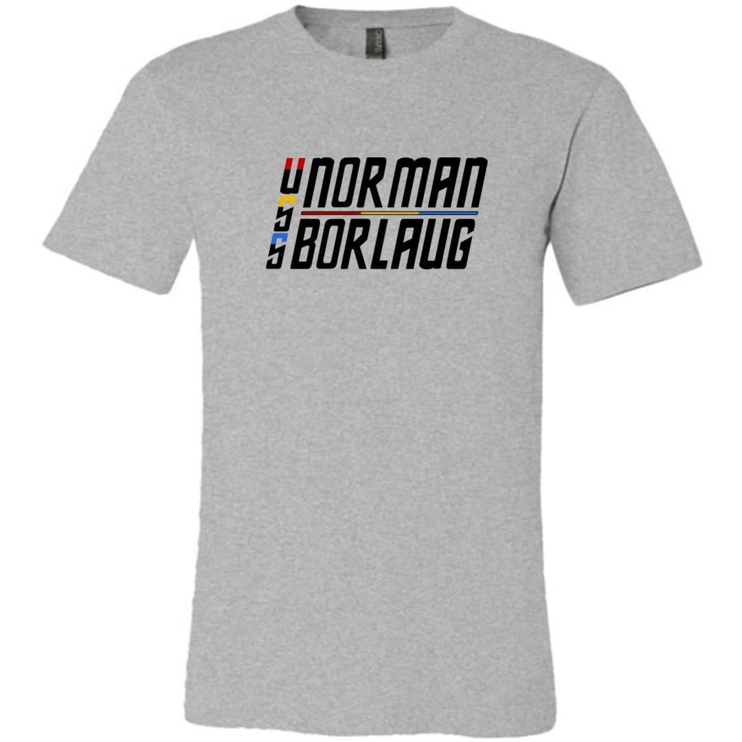 USS Norman Borlaug Unisex Premium Tee - Athletic Heather / XS